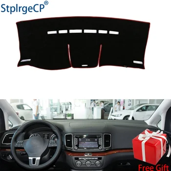 Volkswagen Sharan 2012 2013 2014 dashboard tapete Protetor Sombra Almofada Almofada interior adesivo de carro estilo acessórios