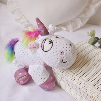 Kawaii Unicórnio Brinquedos de Pelúcia Macia Pelúcia Animais dos desenhos animados Cavalo de Bebê Pegasus Bonecas Presentes de Aniversário para Crianças